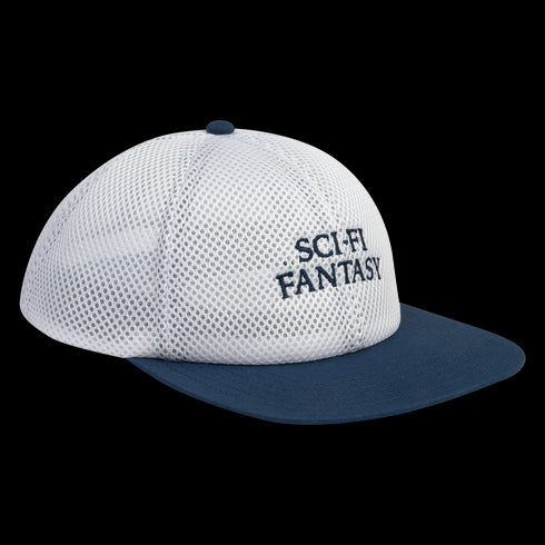Sci-Fi Fantasy - Logo Hat Mesh (White) *SALE